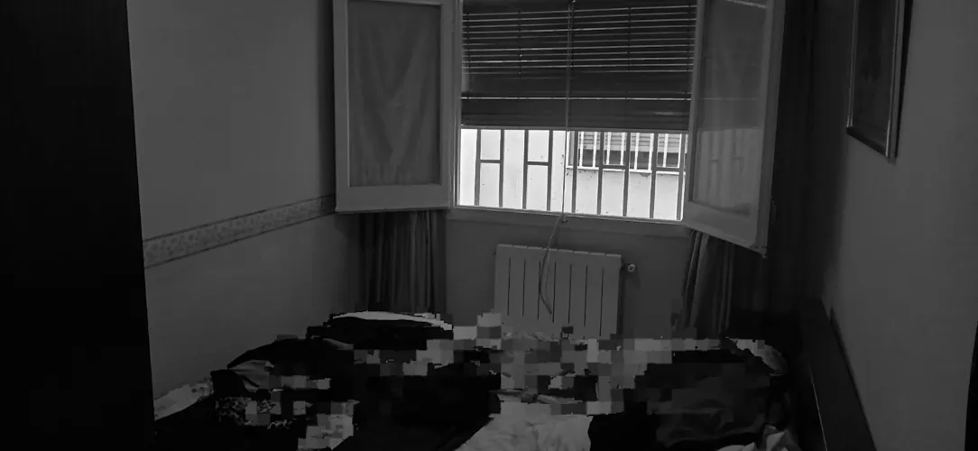 Foto de dormitorio en un piso en alquiler